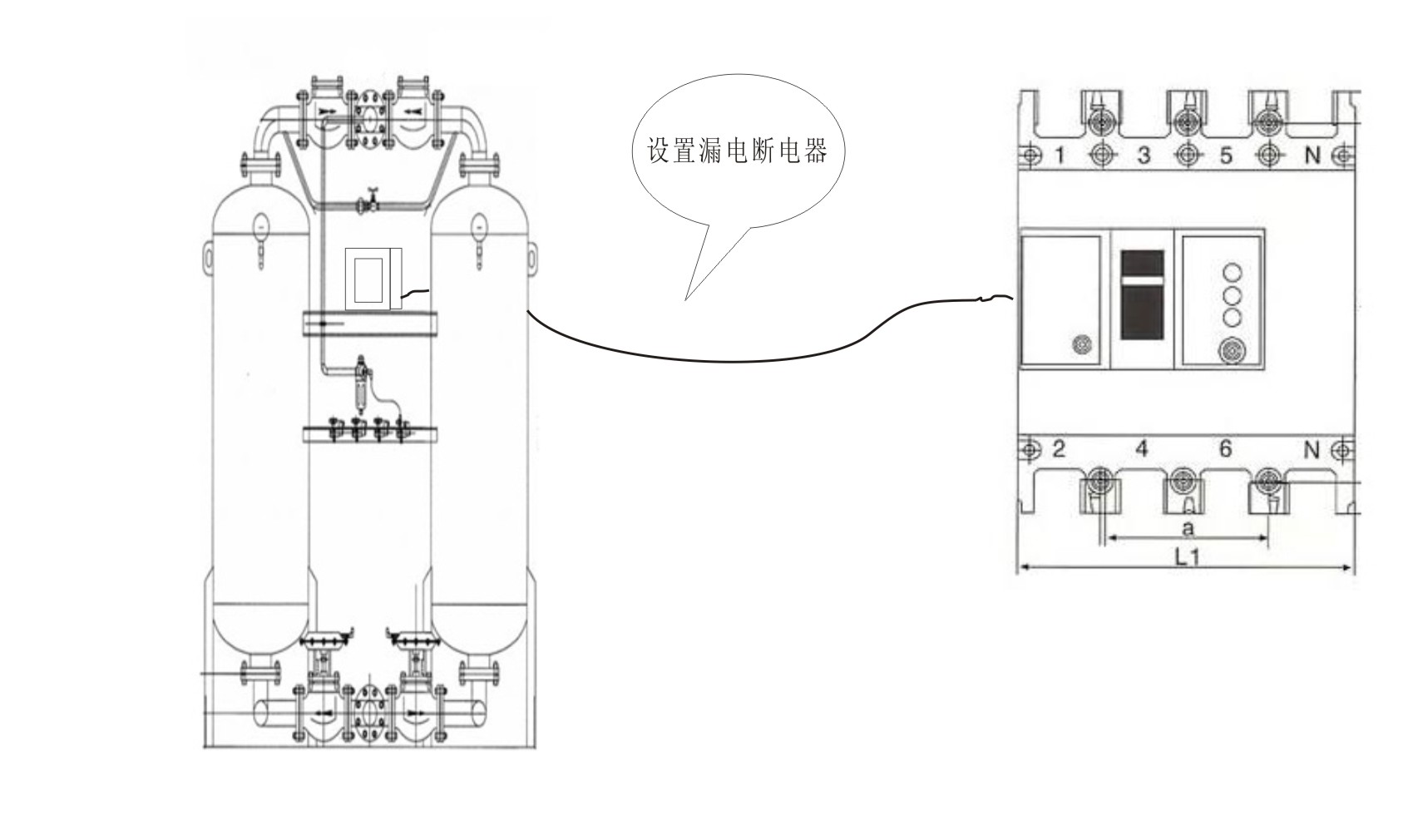 吸附式干燥机