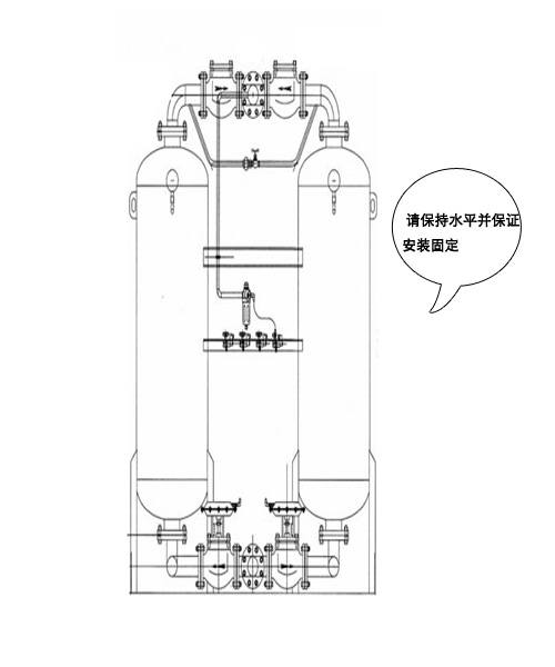 吸附式干燥机安装